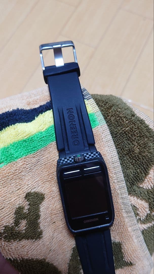 【美品】GREENON ZEAL GPSナビ　時計　距離計　グリーンオン