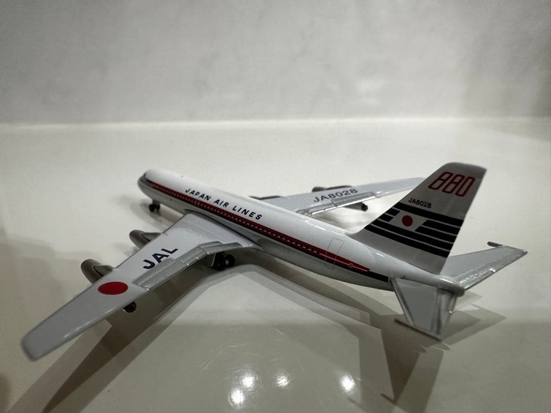 エアロクラシックス製日本航空CV-880 1/400スケールダイキャストモデル