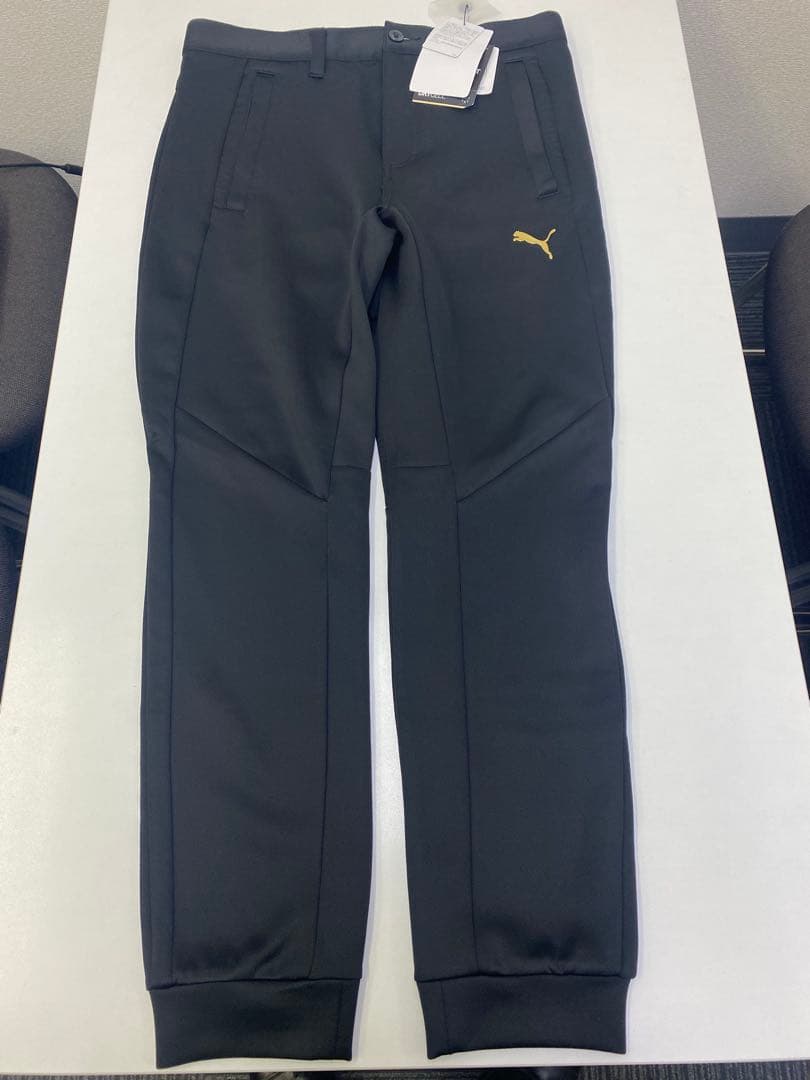 PUMAゴルフウェア セットアップ Sサイズ 黒 上下セット
