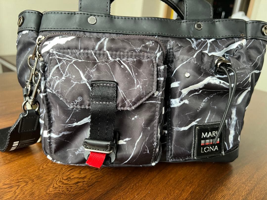 ☆☆☆美品　MARK&LONA ラウンドトート
