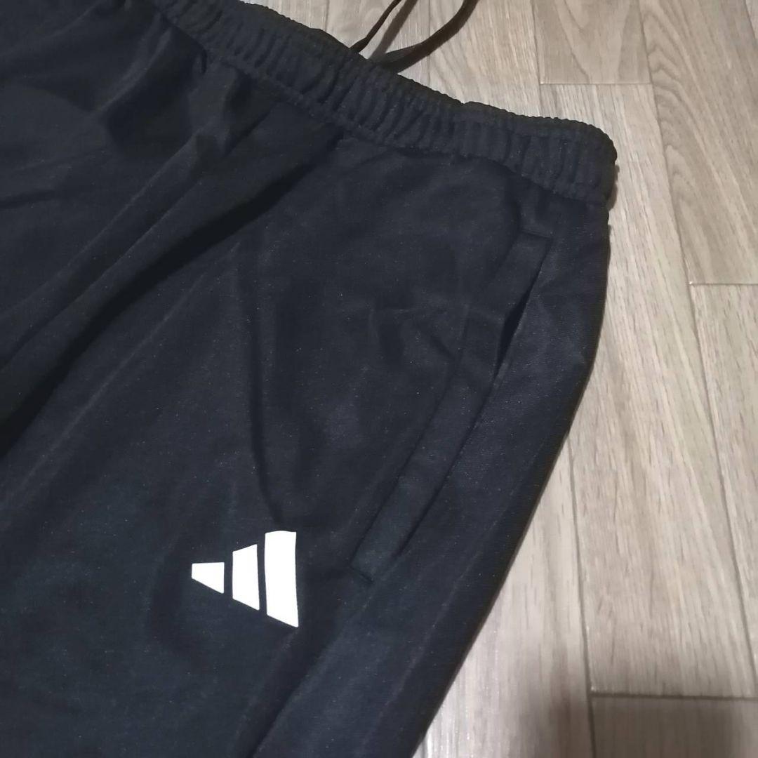 【残りわずか】新品　adidas ジャージ上下セット L ブラック　黒
