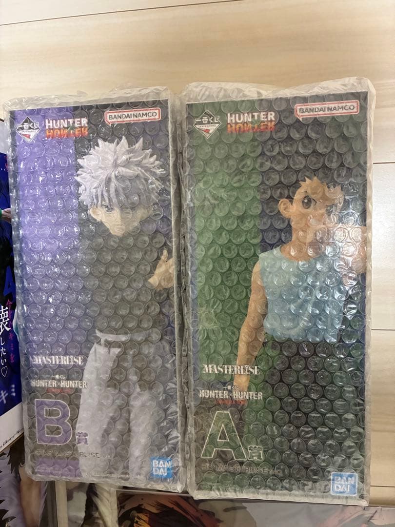 HUNTER×HUNTER フィギュア クリアポスター まとめ売り