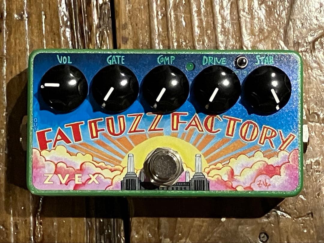 ギター zvex fat fuzz factory