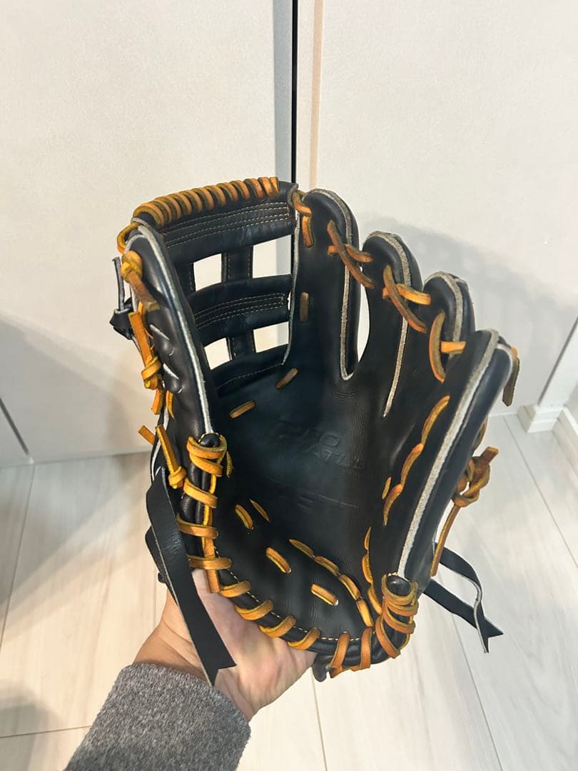 ZETT プロステ　ウラトラ　プロ仕様　キップ　中村モデル　サイズ4 小指2本