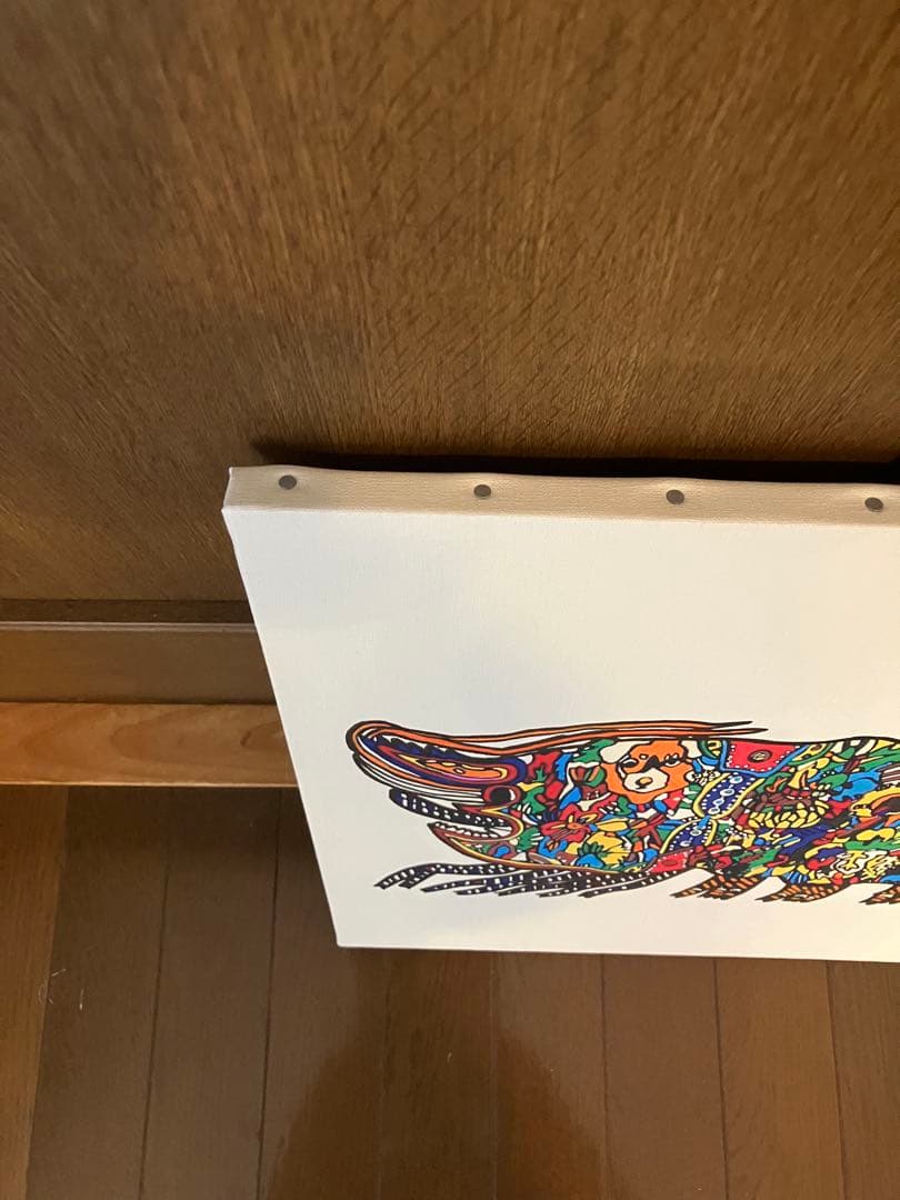 ジミー大西氏　油彩画　手描き作品