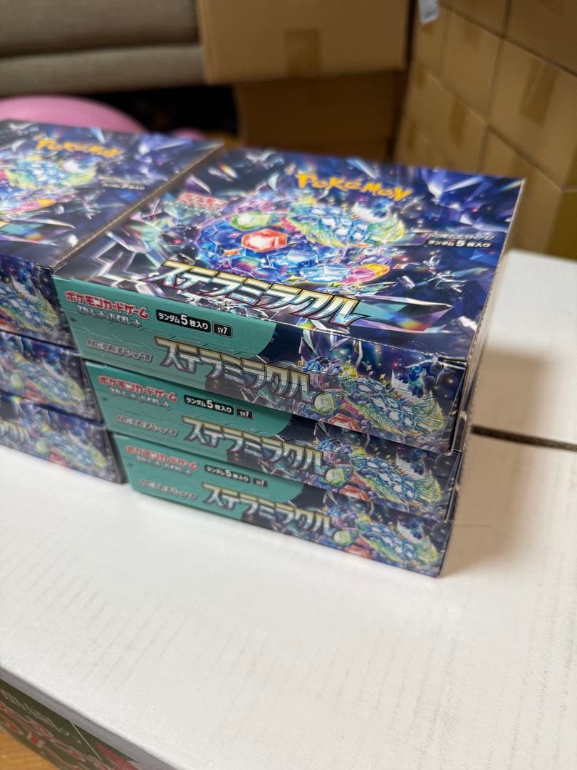 ポケモンカード 拡張パック ステラミラクル 6BOX シュリンクなし
