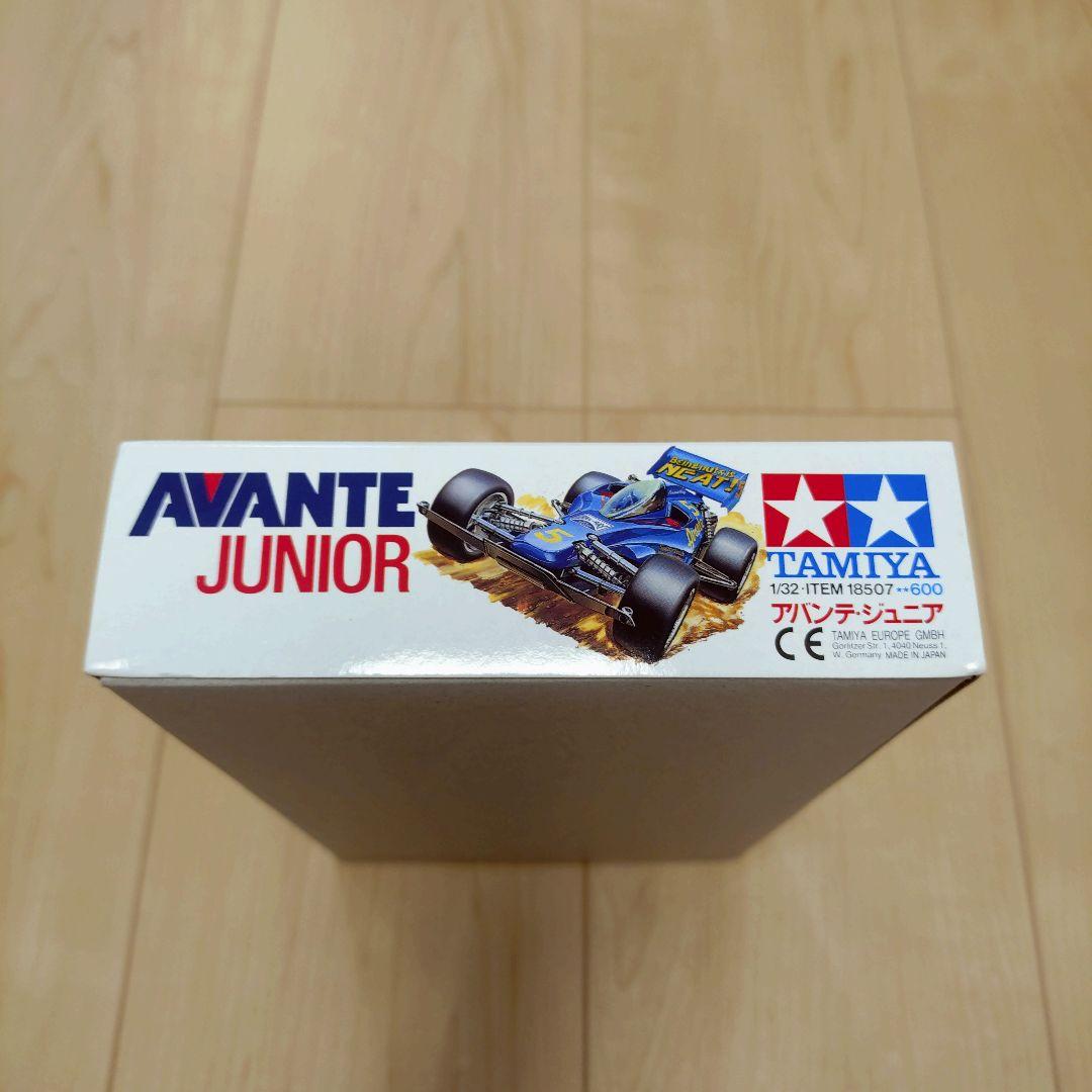 【極レア】ミニ四駆 アバンテJr. 透明シャーシ カラータイヤ カナダ輸出仕様