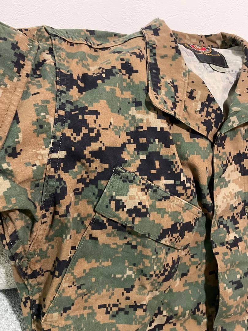 米軍実物 USMC MARPAT 上下セット Small-Short 美品