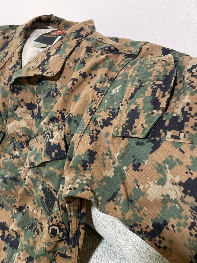米軍実物 USMC MARPAT 上下セット Small-Short 美品