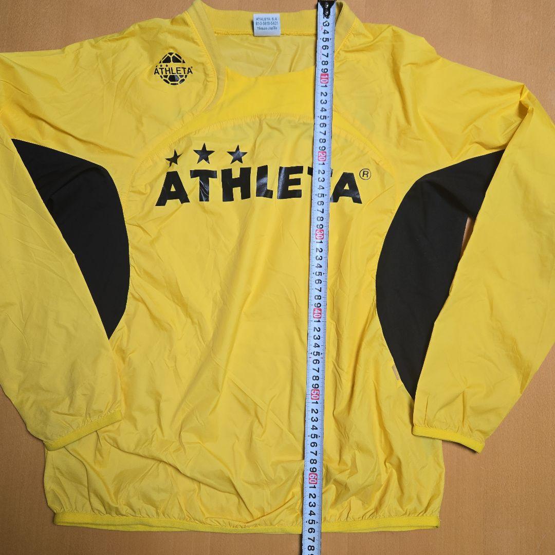 美品　ATHLETA　イエロー　M　ピステ　上下　セットアップ　黄　黒　アスレタ