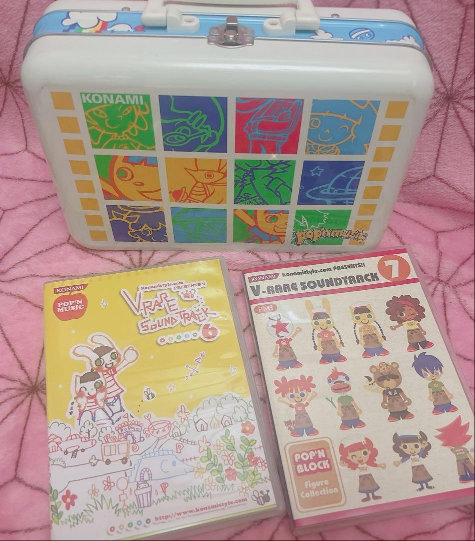 【非売品あり】ポップンミュージック CDセット・缶バッジ・ビデオクリップ