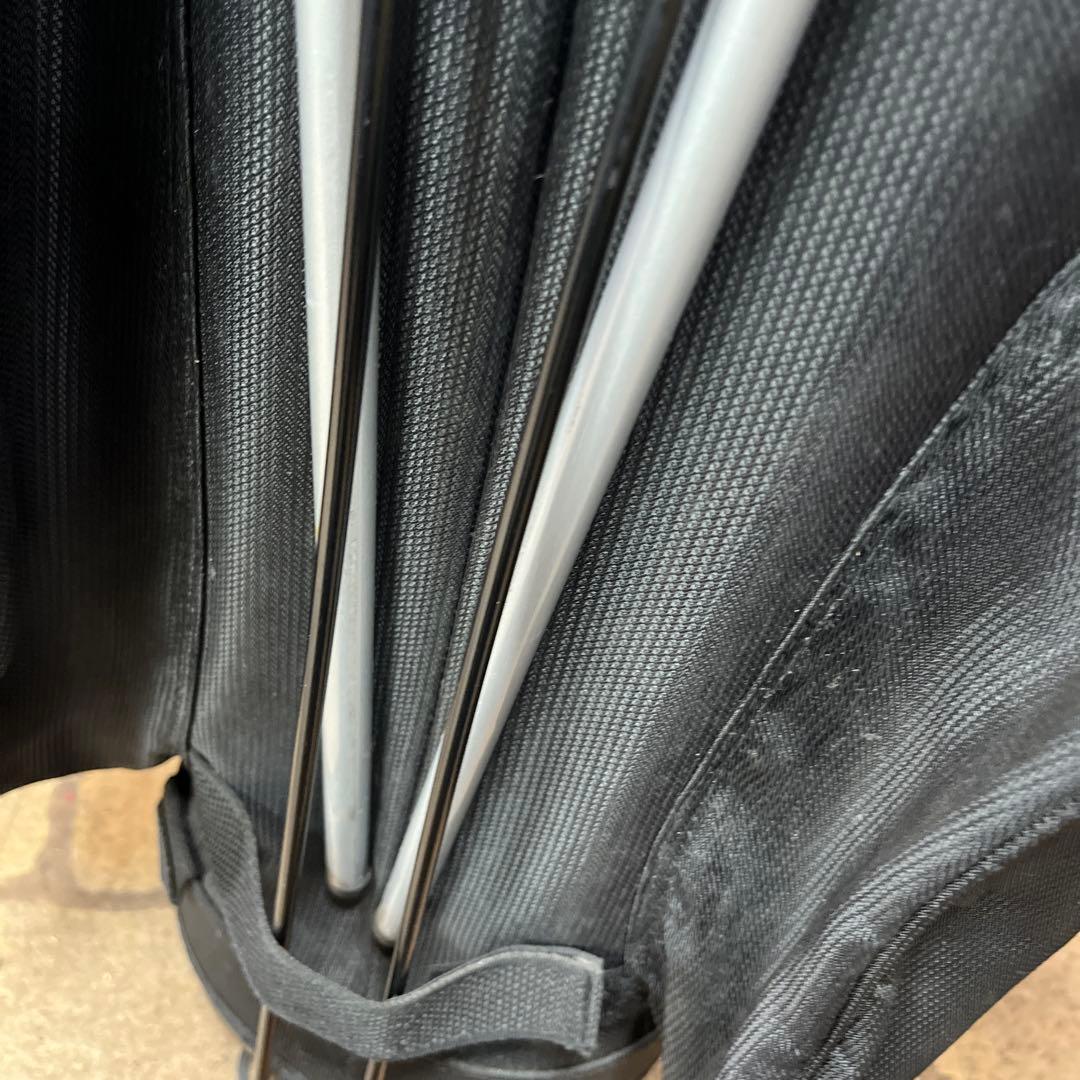 寶BY-1267 adidas キャディバッグ 重量約3.0kg スタンド式