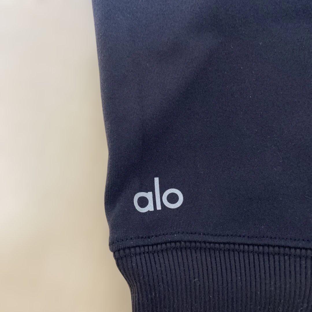 【美品】alo ブラック レギンス　Sサイズ
