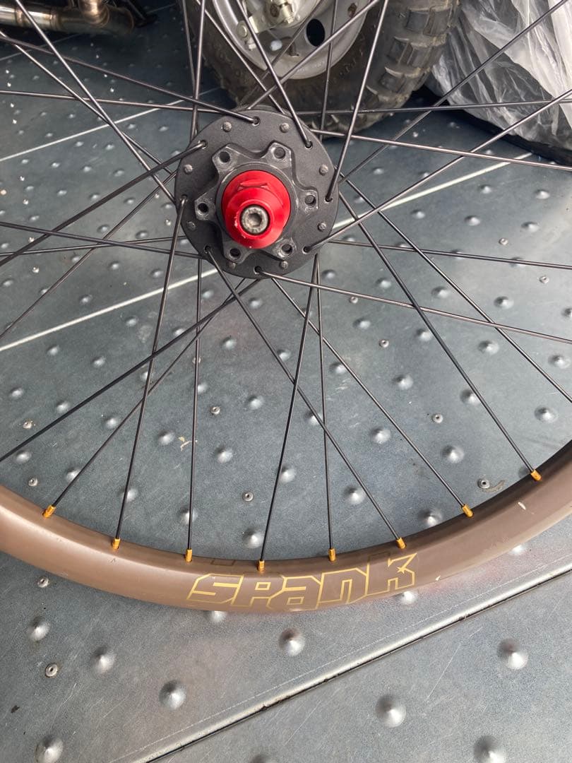 希少 24インチ MTBホイール 前後セット SPANK Atomlab SS