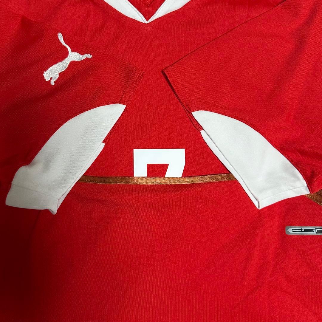 【Used】サッカーユニフォームPumaチリ代表 10/11 sanchez 7