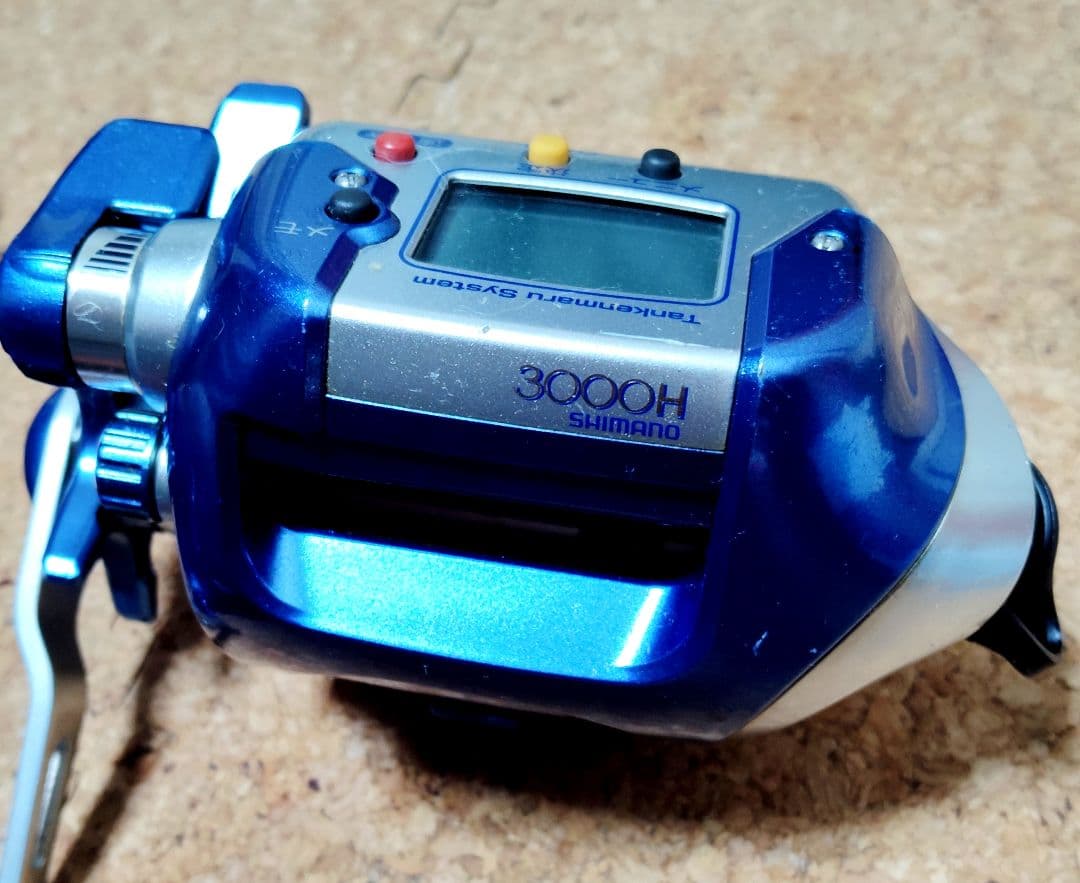 電動リール シマノ 電動丸 3000H オーバーホールメンテナンス済み 美品　⑨