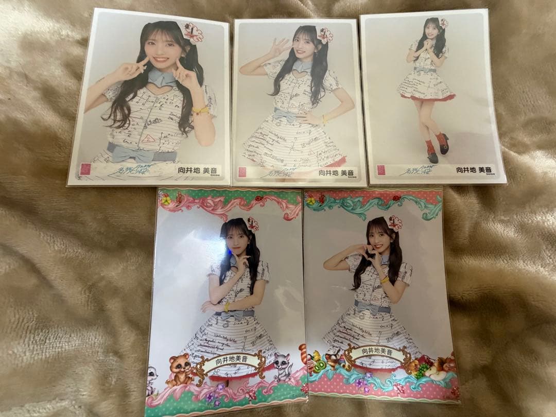 AKB48 向井地美音 名残り桜 京都握手会 会場限定生写真 3弾 フルコンプ