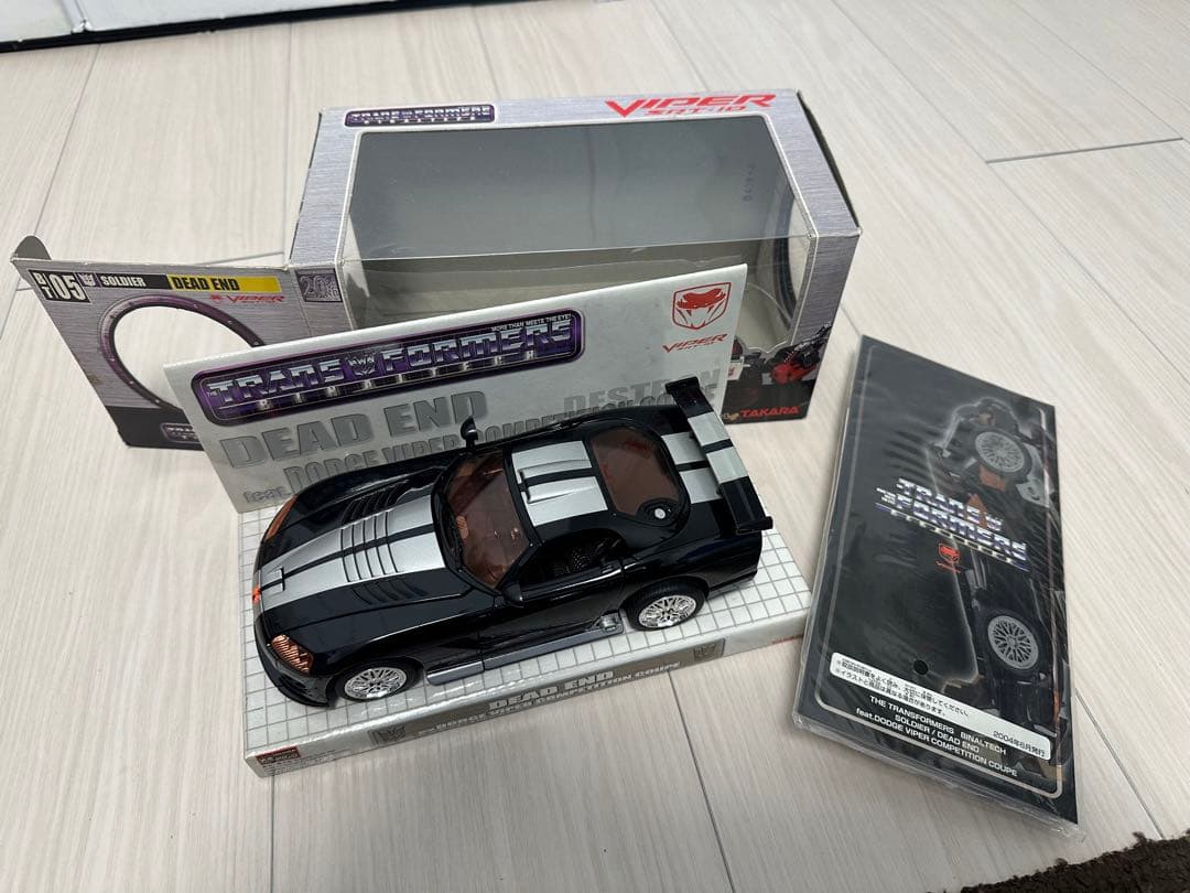 トランスフォーマー　バイナルテック　デッドエンド　ダッジバイパー