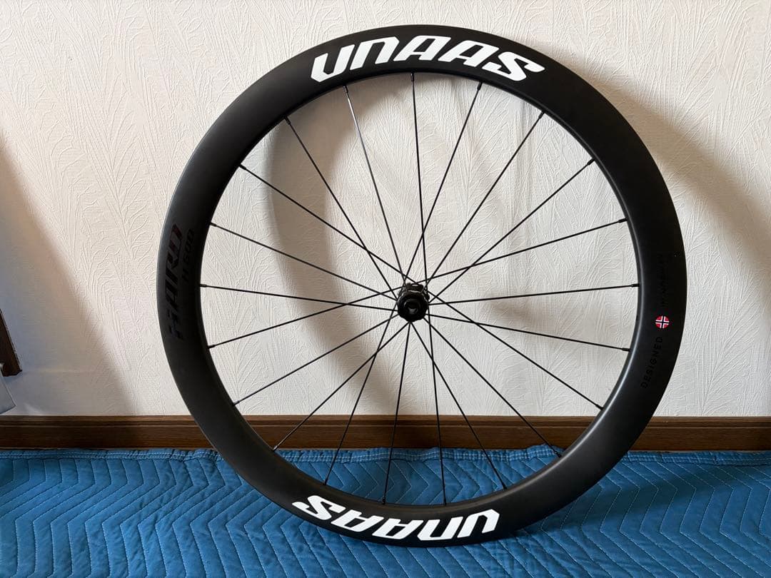 UNAAS HARD 50D ホイールセット シマノフリー 11/12S