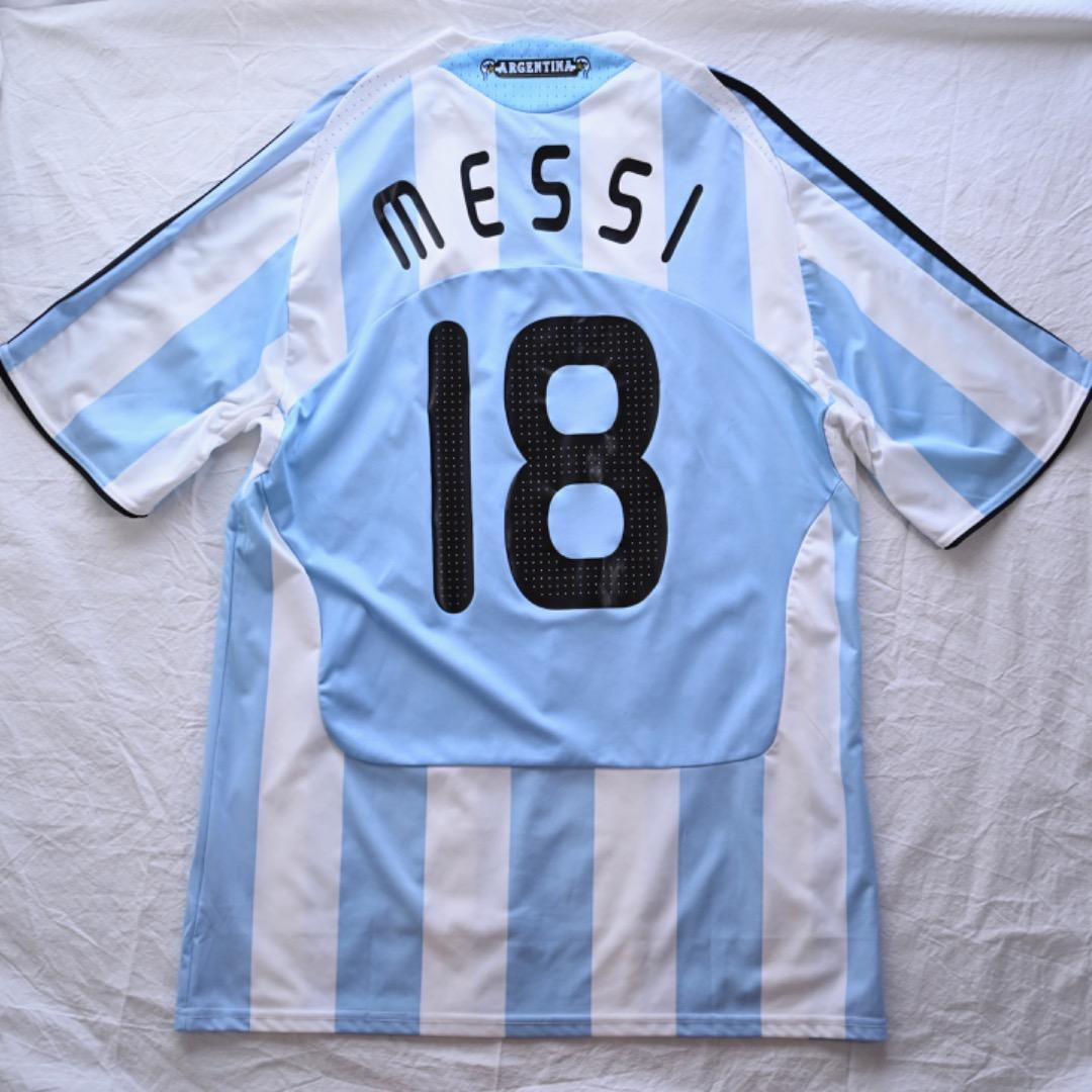 ウェア 07/08 Messi Argentina National Uniform