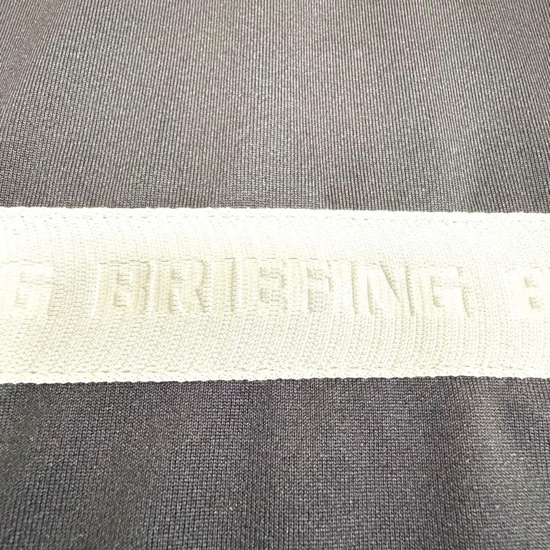 BRIEFING ブリーフィング ゴルフ モックネック 半袖シャツ ブラック L