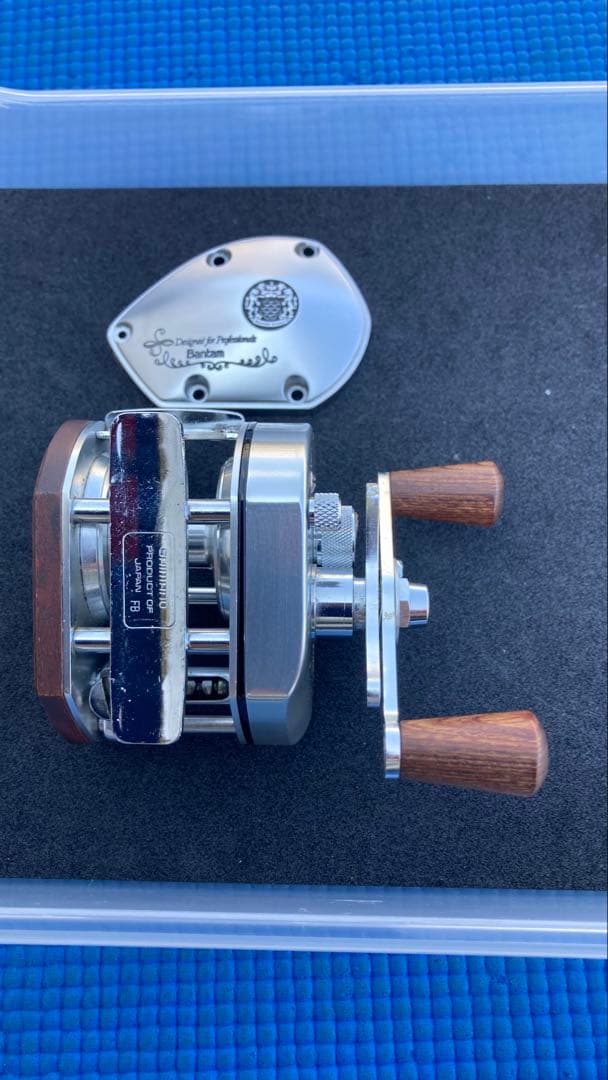シマノ　Shimano Bantam100 バンタム100 ウッドカバー
