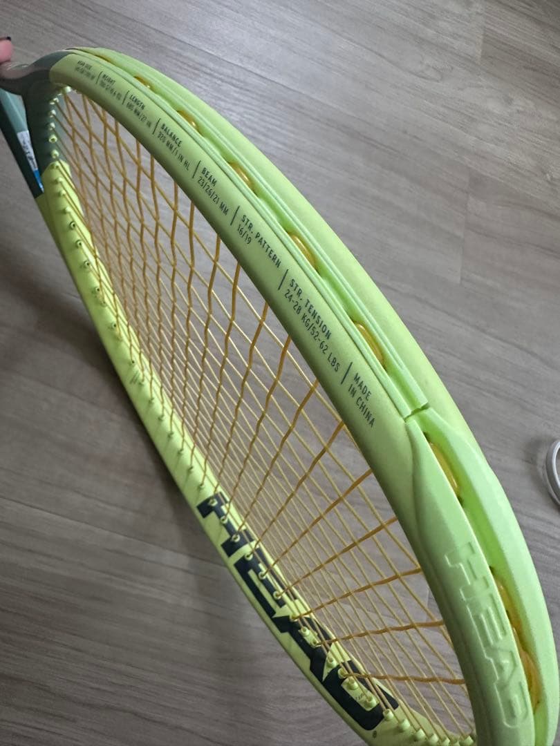 HEAD Graphene 360+ テニスラケット 100平方インチ