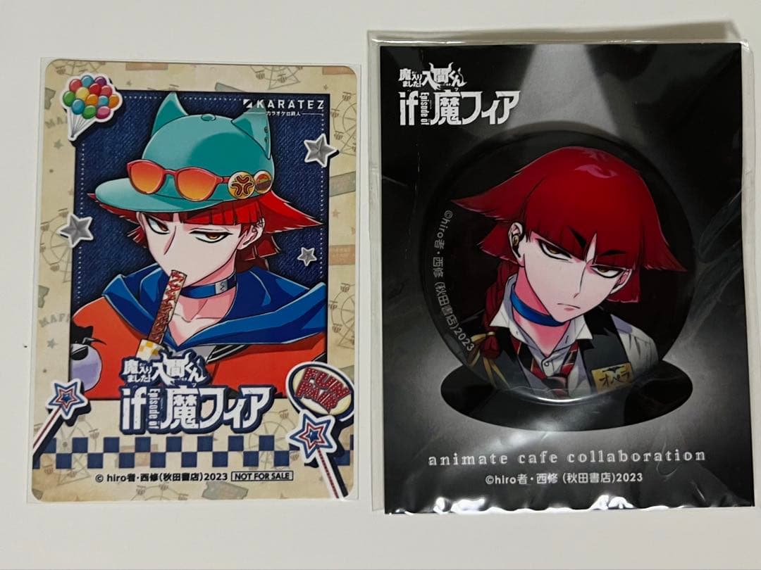 魔入りました！入間くん if魔フィア オペラ 缶バッジ