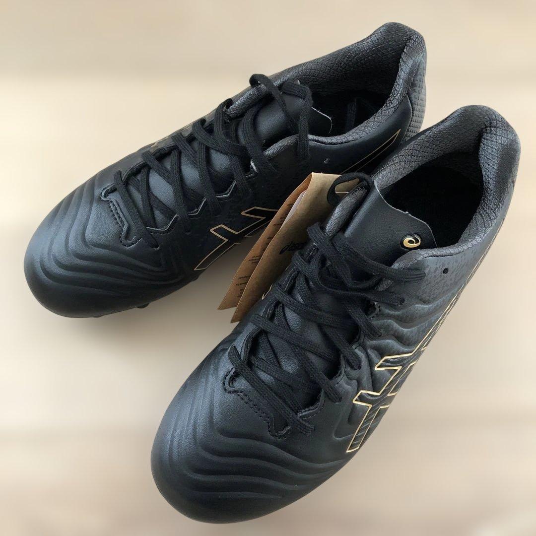 新品★ アシックス サッカースパイクシューズULTREZZA 23cm ブラック