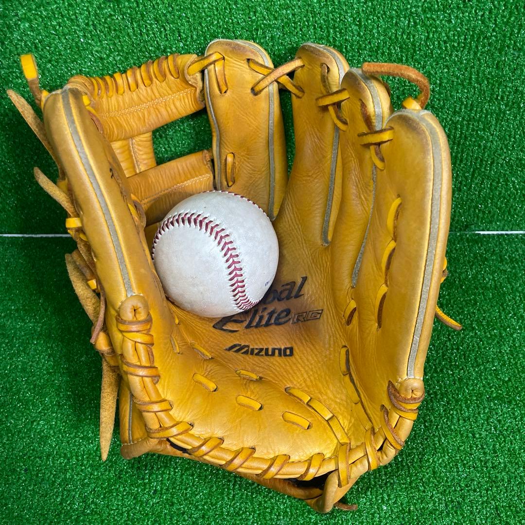 ミズノ グローバルエリート 少年軟式用 内野手用 サイズL 少年野球用