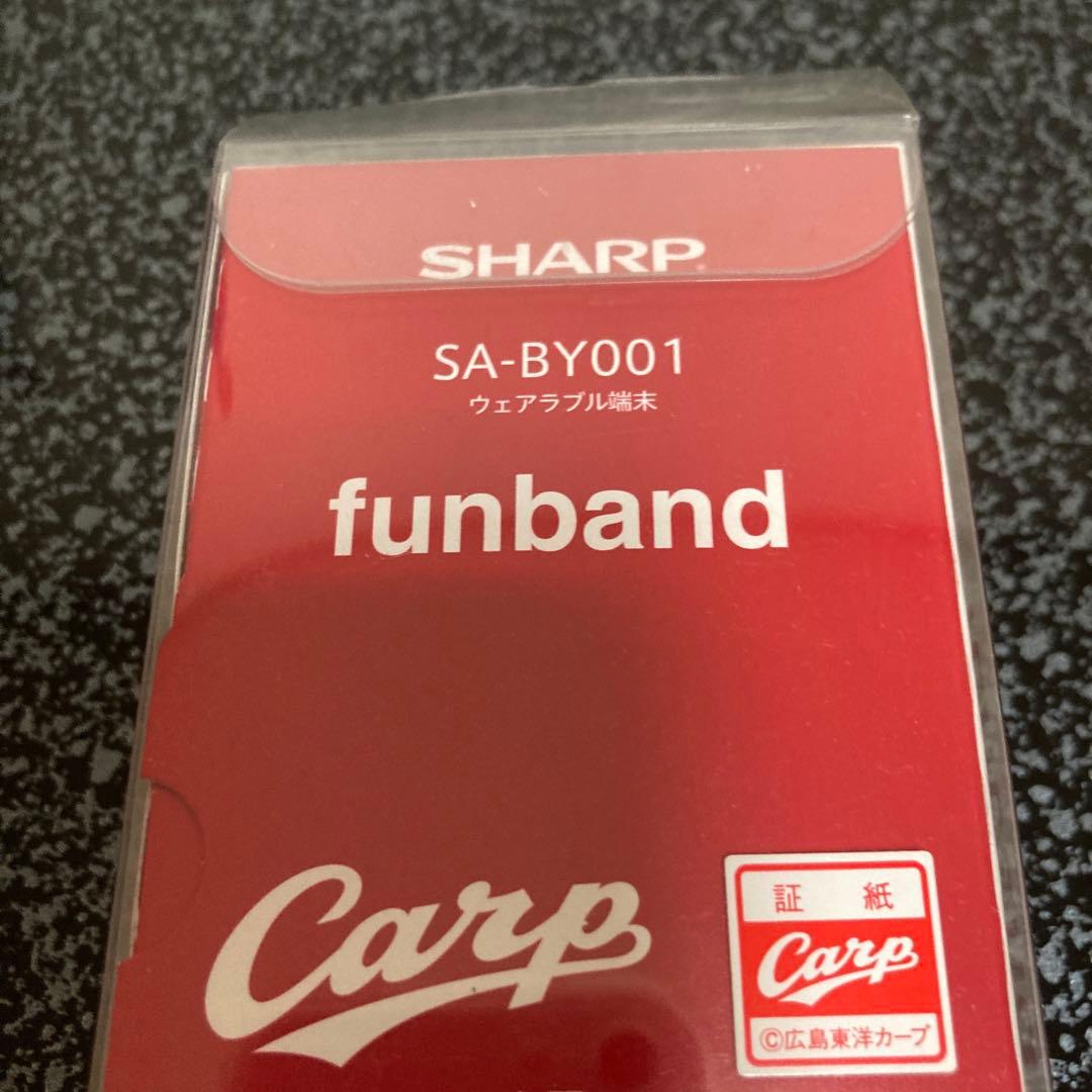 【新品】SHARP　カープ　ファンバンド SA-BY001
