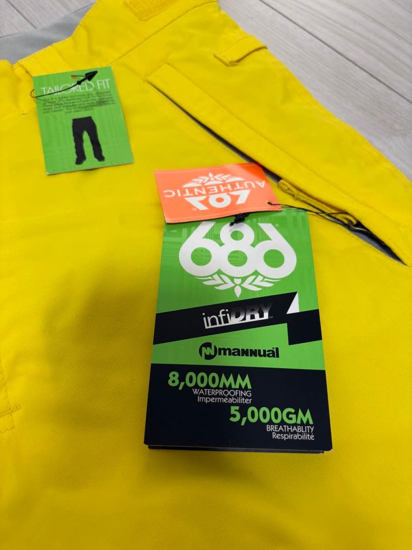 【新品】686 スノーボードパンツ men'sＬsize