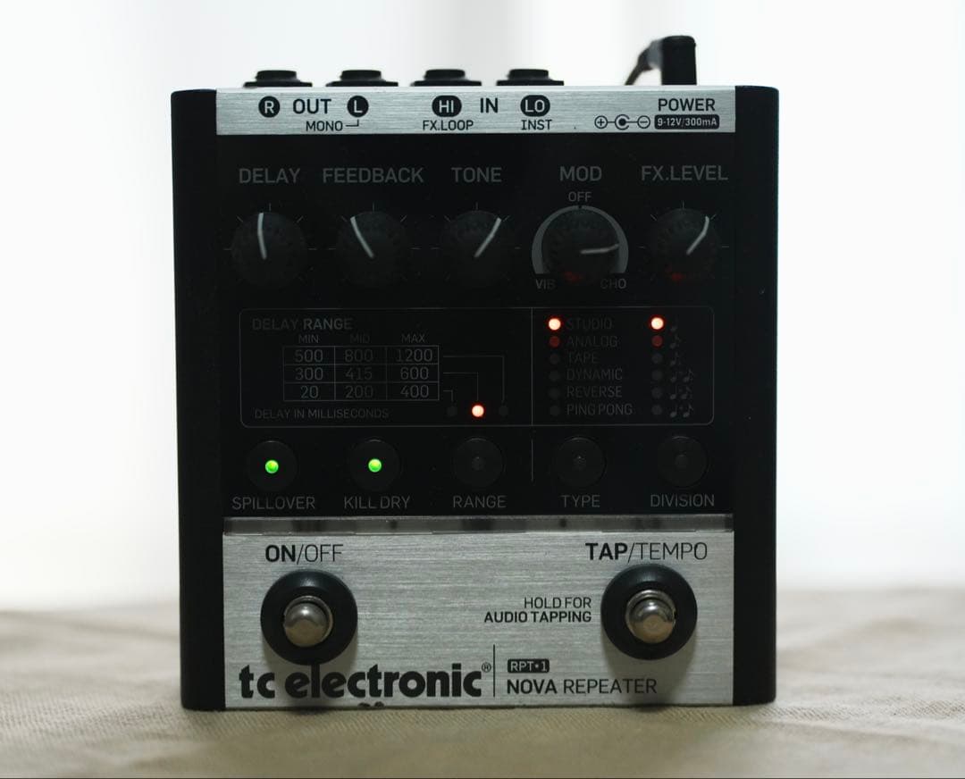 tc electronic NOVA REPEATER ギターエフェクター