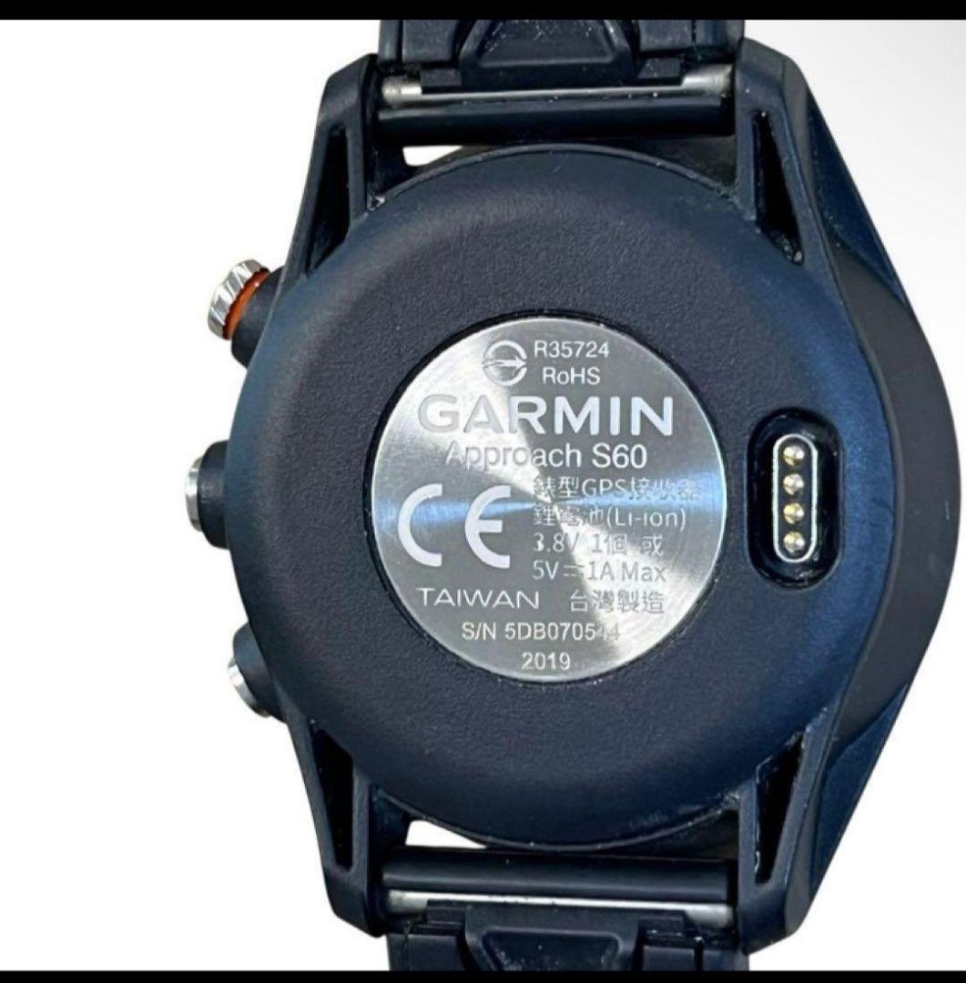 GARMIN Approach S60 ブラック 本体 充電ケーブル付き