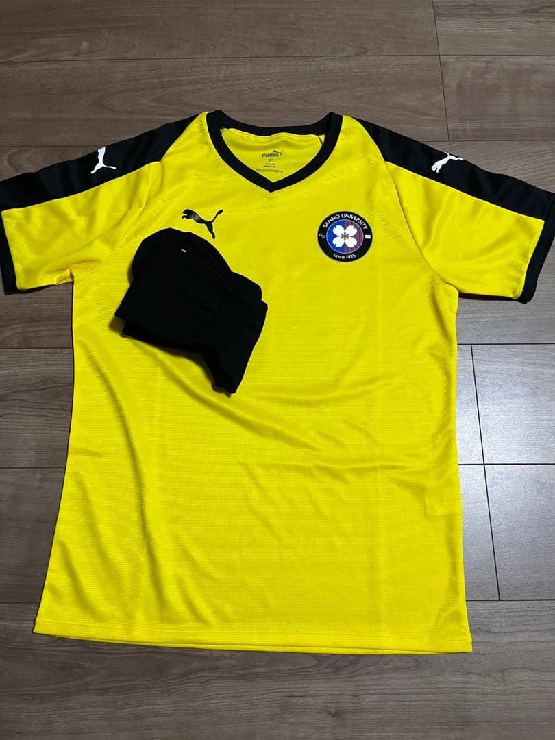 ［美品］産業能率大学サッカー練習着 ３点セット