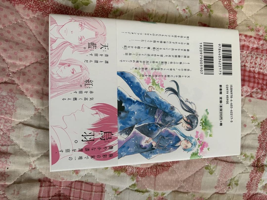 直筆イラストサイン本 極彩の家 1巻 びっけ
