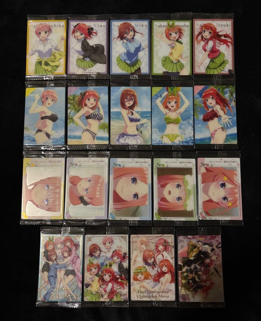五等分の花嫁 ウエハース　まとめ売り