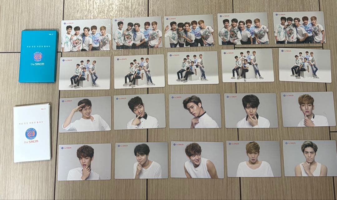 SHINee the SAEM 公式トレカ Vol.2＆3 全20枚セット