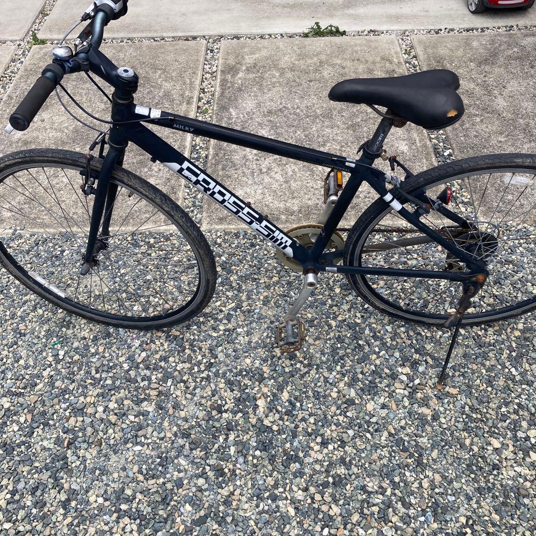 引取り限定　福岡　クロスバイク　自転車　お買い得　通勤　通学　サイクリン