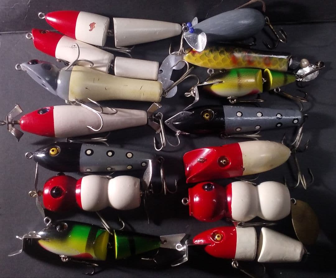 さ*♪様 OLDLURE? 謎 TOPWATER LURE 全14個
