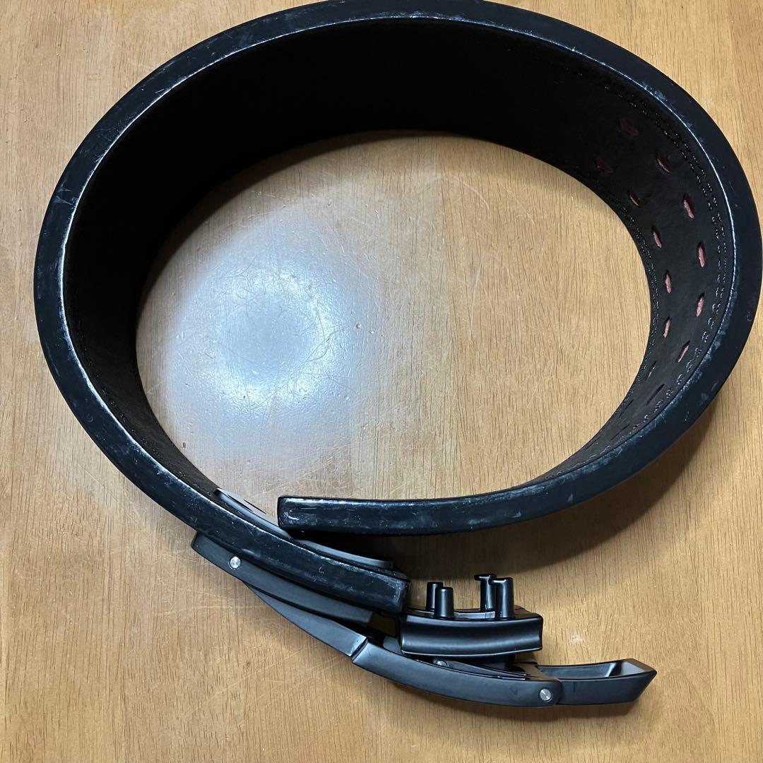 ワンタッチ可変式 パワーベルト レバーアクションベルト Sサイズ ブラック