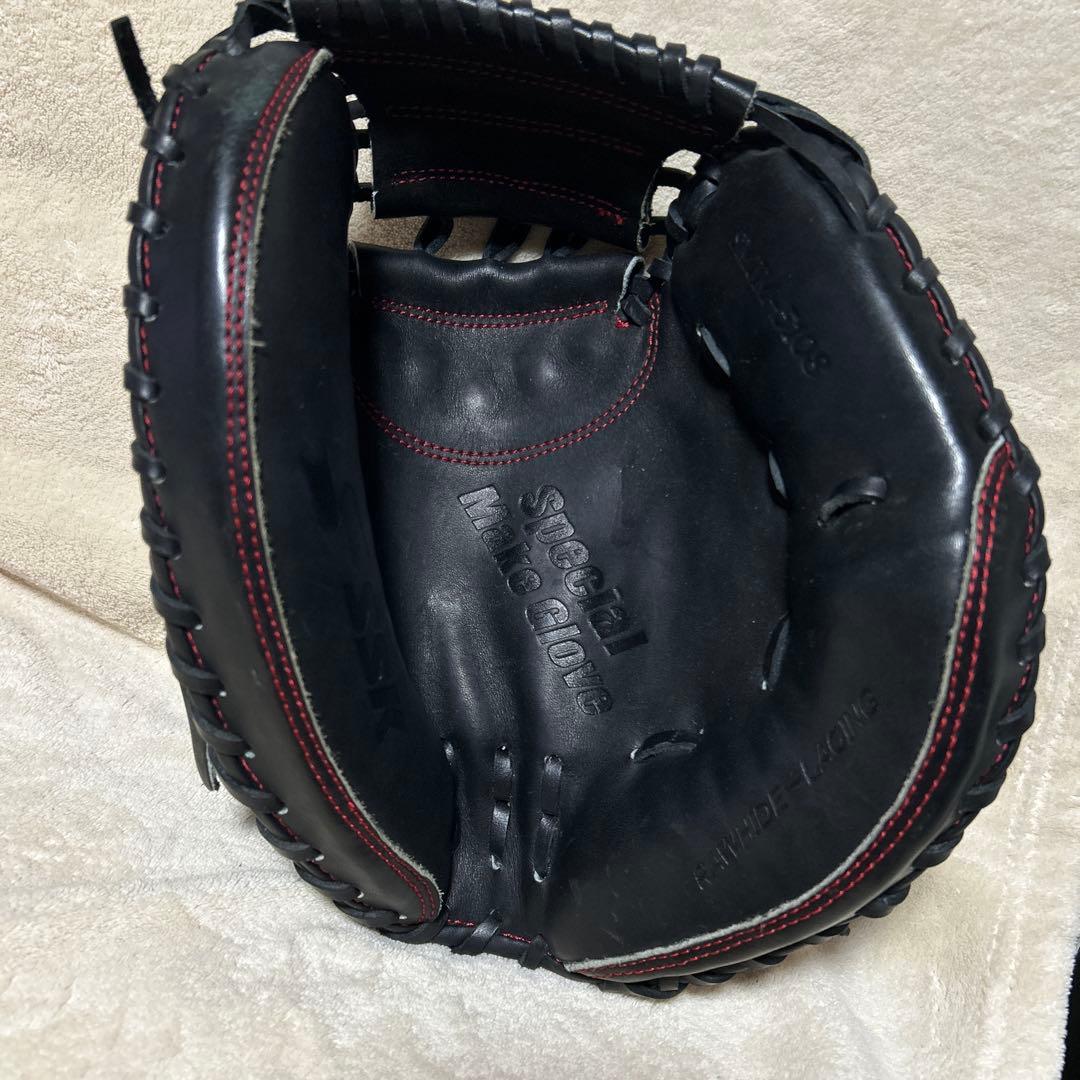 超美品！ＳＳＫ軟式 少年野球 捕手用キャッチャーミット