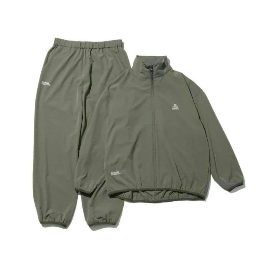 フレッシュサービス UTILITY PACKABLE SUIT KHAKI M