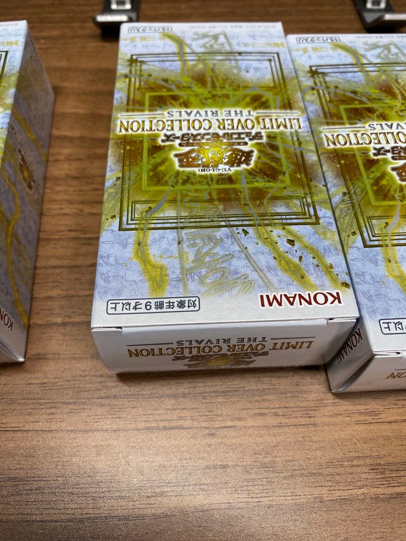 遊戯王loc RIVALS 3BOX未開封 シュリンクなし