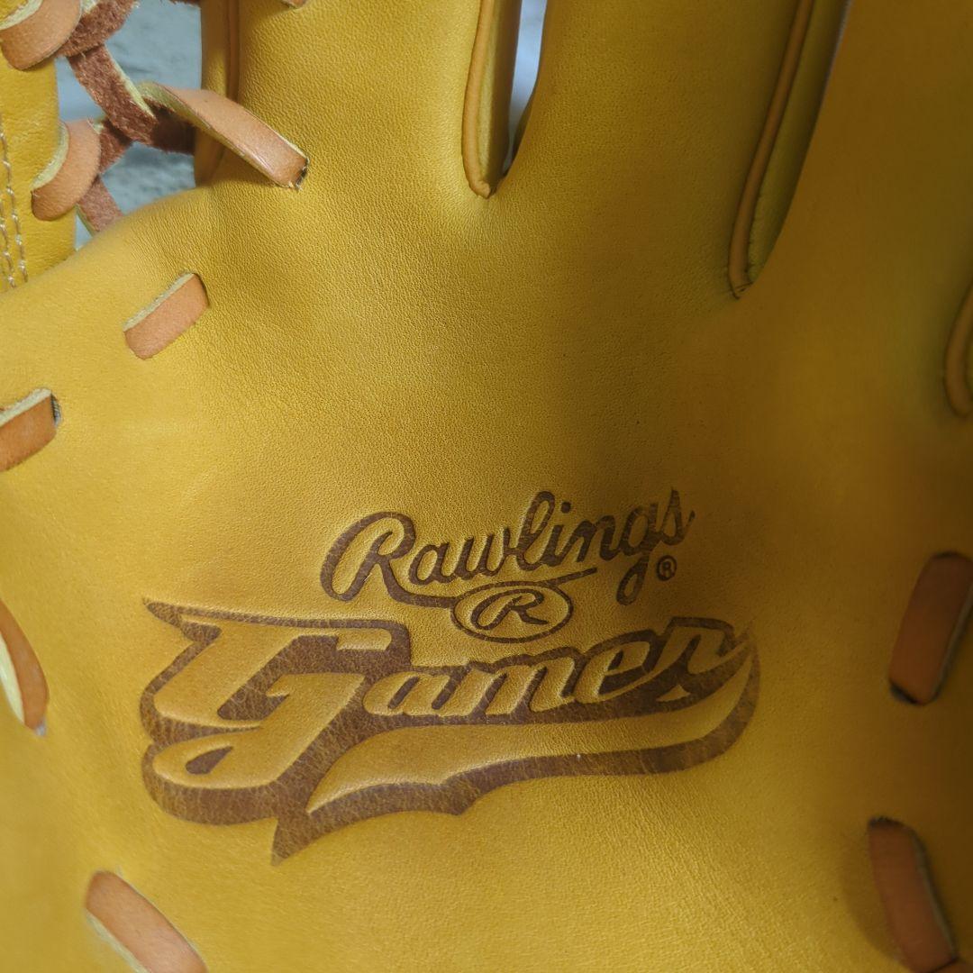 【未使用・タグ付き】Rawlings ジュニア軟式グローブ イエロー　S
