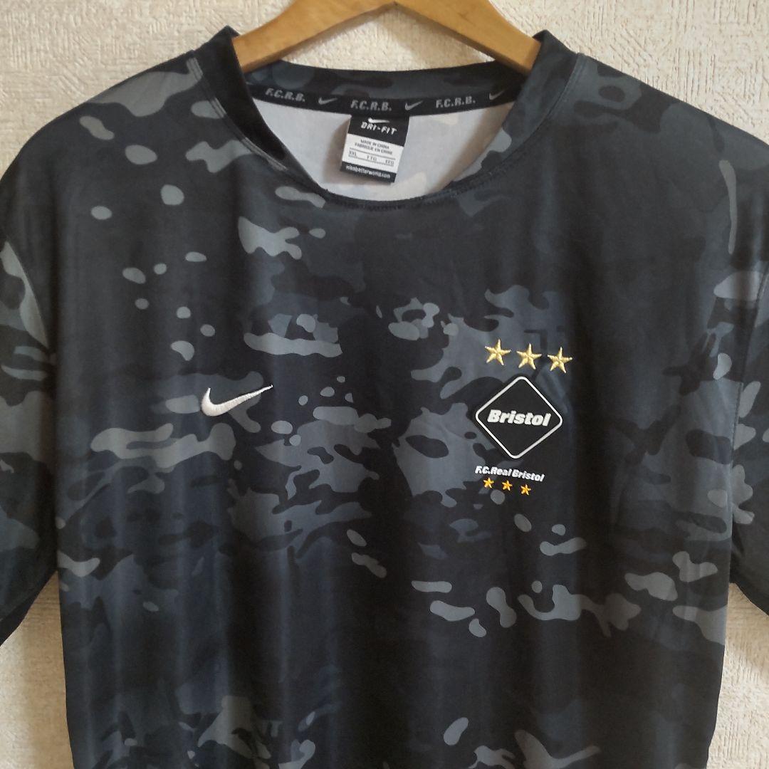 ナイキ エフシーアールビー F.C.R.B Bristol 迷彩 Tシャツ XL