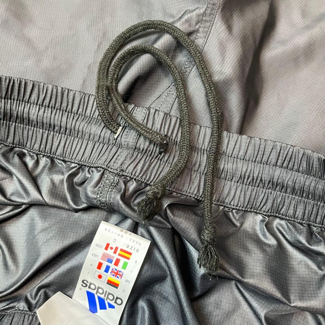 00s adidas ワイド トラックパンツ ブラック O