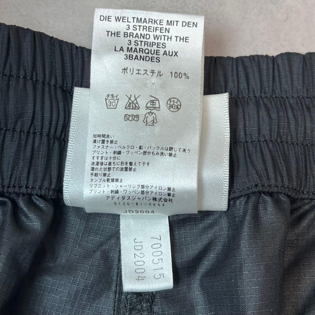 00s adidas ワイド トラックパンツ ブラック O