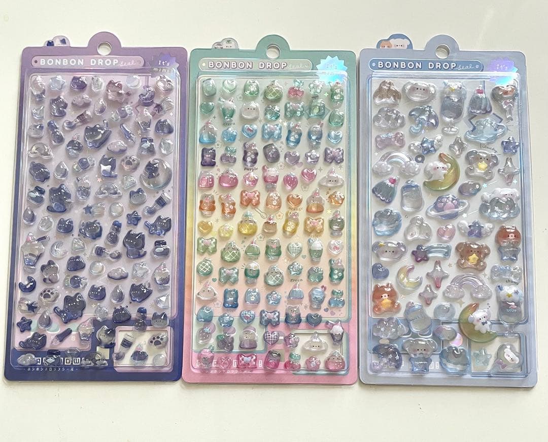 【正規品】 ボンボンドロップシール うるちゅるシール　プチドロップ　まとめ売り