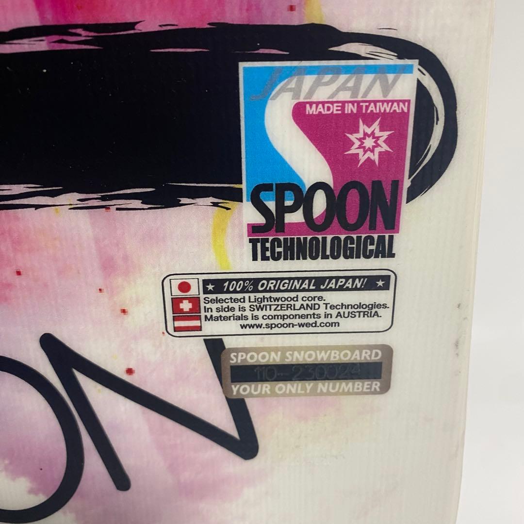 美品✨送料無料✨SPOON スノーボード 110cm ビンディング　2点セット